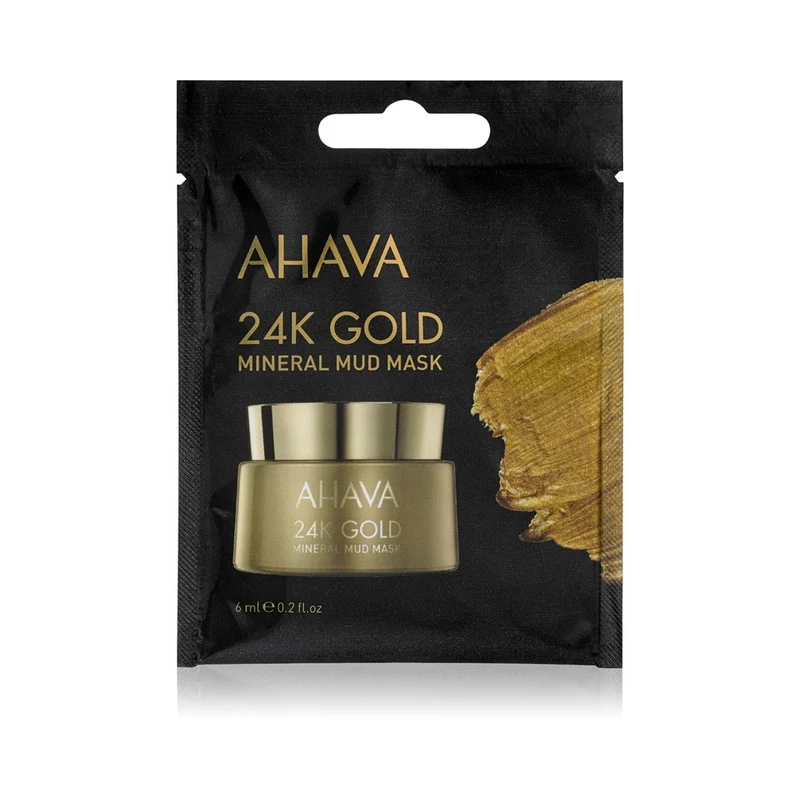 Ahava Mineral Mud 24K Gold 6 ml — Maschera Minerale al Fango
