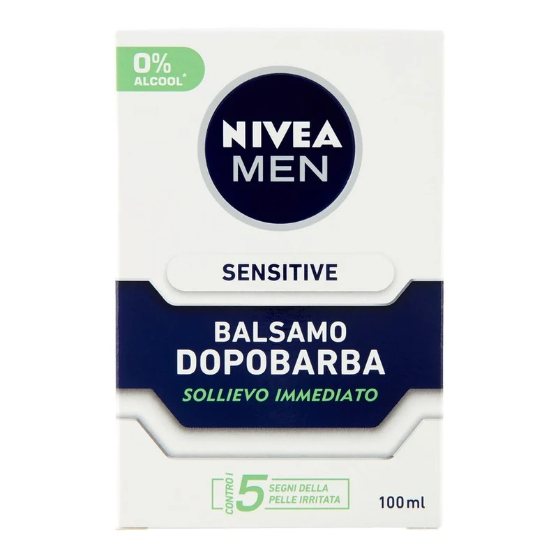 Nivea Sensitive Balsamo Dopobarba Pelle Sensibile 100 ml — Balsamo dopobarba
