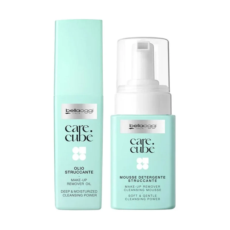 Bella Oggi kit doppia detersione olio mousse — Kit detergente