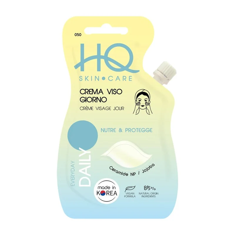 Hq Cosmetique Crema Viso Giorno Idratante E Nutriente Con Ceramide Np E Jojoba 25 ml — Crema viso giorno