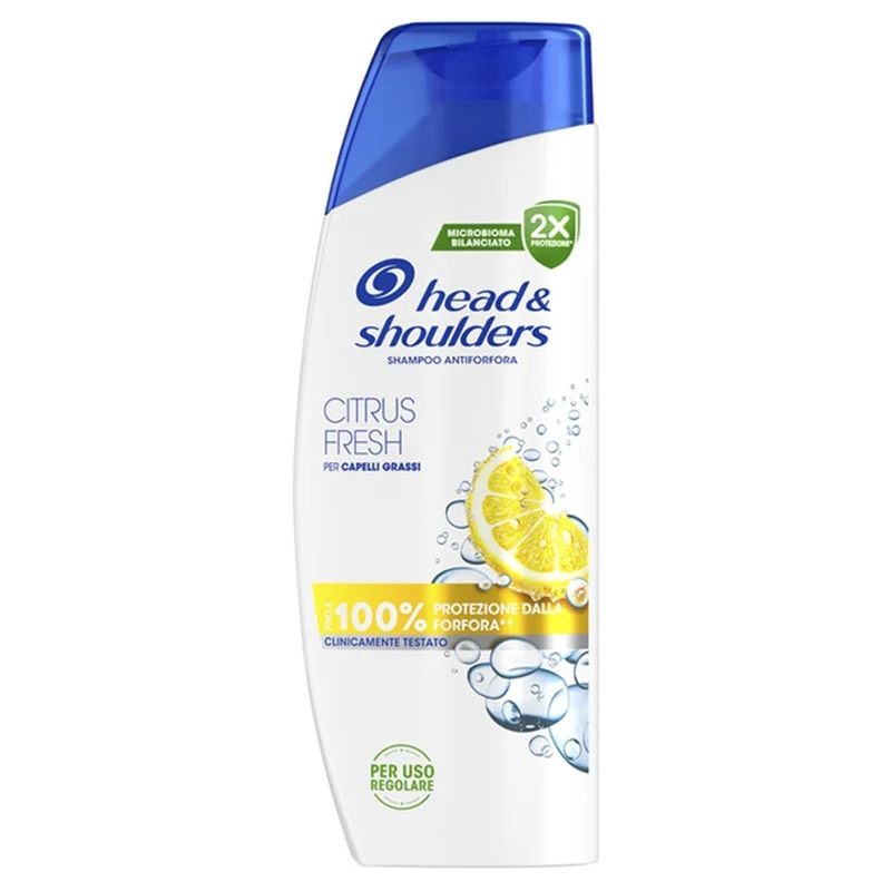 Head & shoulders Shampoo Antiforfora Citrus Fresh Capelli Grassi 250 ml — Shampoo