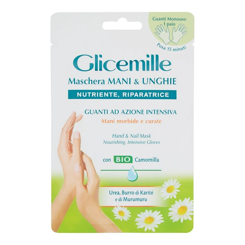 Glicemille Maschera Mani & Unghie Nutriente, Riparatrice 2 X 6 ml 1 unità — Maschera mani e unghie