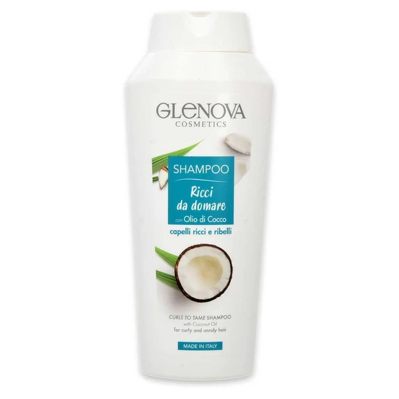 Glenova Shampoo Olio Di Cocco Ricci Da Domare 300 ml — Shampoo capelli