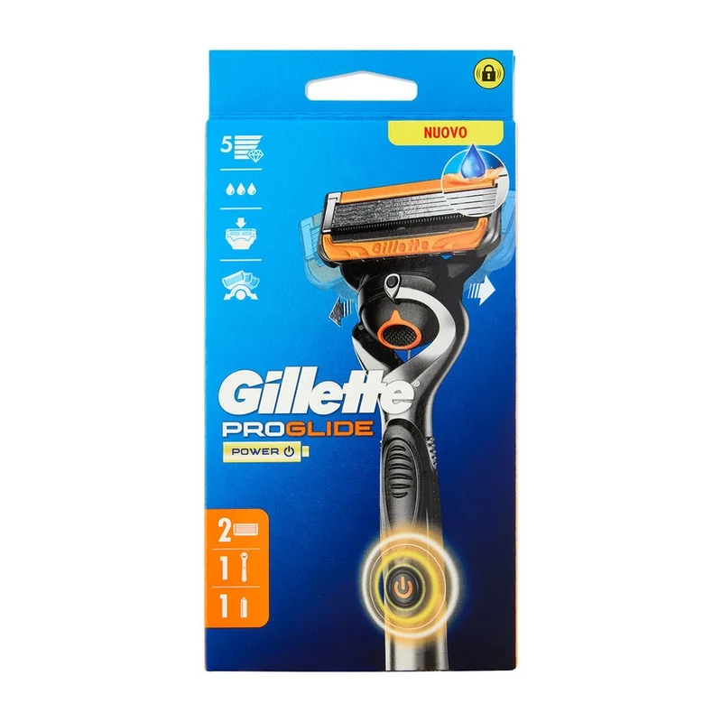 Gillette Proglide Power Rasoio Da Uomo 5 Lame A Batteria 1 unità — Rasoio