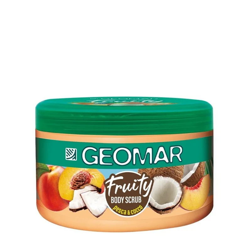 Geomar Fruity Body Scrub Pesca & Cocco 250 ml — Scrub corpo