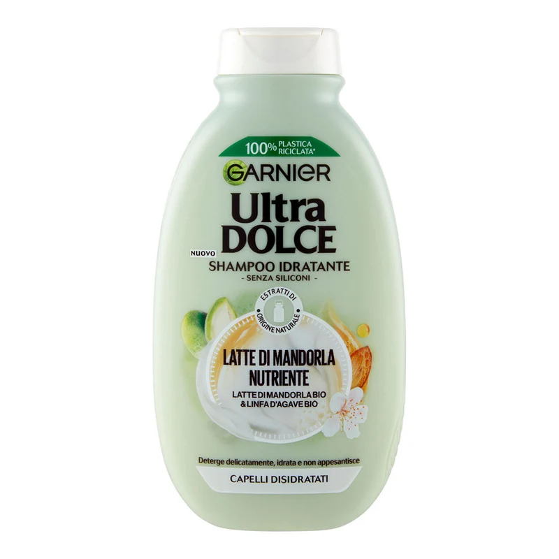 Garnier Ultra Dolce Shampoo Latte Di Mandorla Capelli Normali 250 ml — Shampoo