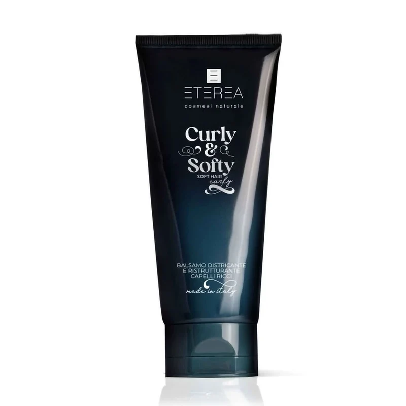 Eterea Cosmesi Naturale Curly&softy Balsamo Districante E Ristrutturante 200 ml — Balsamo