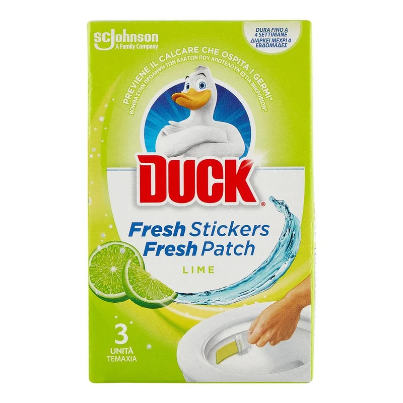 Duck Fresh Stickers Lime 3 Pz 1 unità — Igienizzante WC