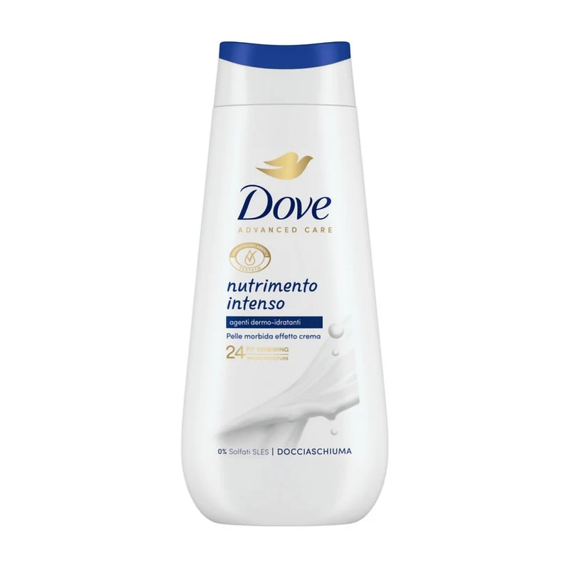 Dove Doccia Nutrimento Intenso Agenti Dermo Idratanti 225 ml — Bagnoschiuma