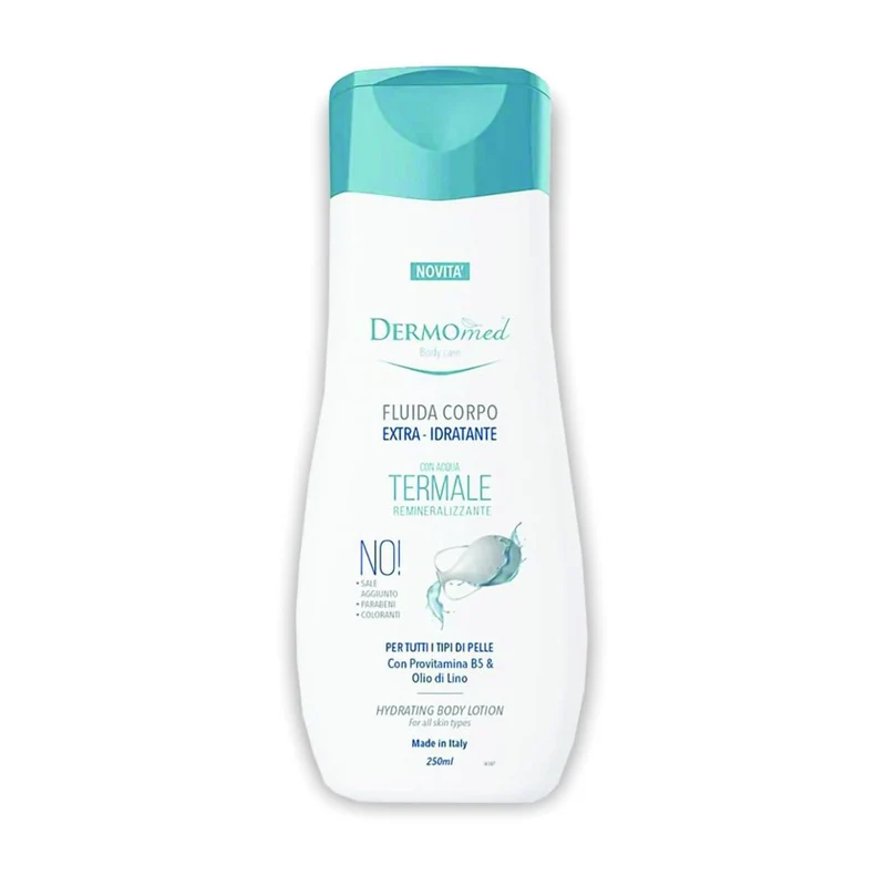 Dermomed Fluida Corpo Extra Idratante Acqua Termale 250 ml — Fluido corpo