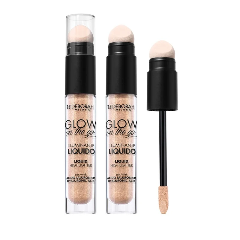 Deborah Glow On The Go Illuminante Liquido 01 Pink Gold — Illuminante