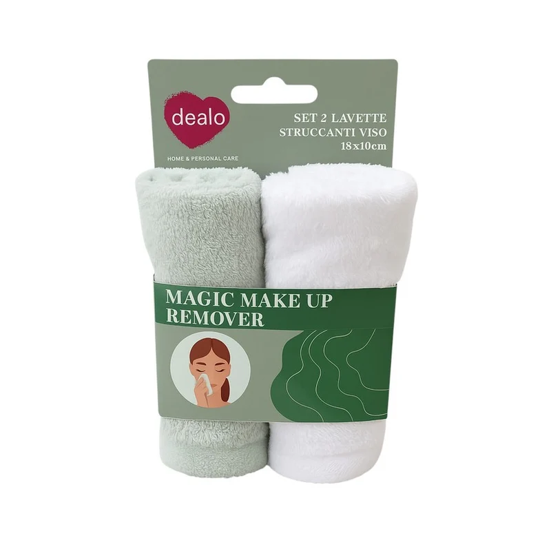 Dealo Make Up Remover 2 pezzi — Struccante