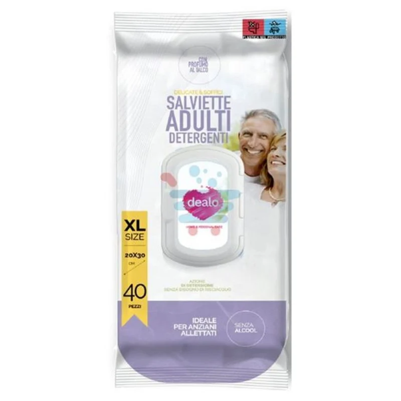 Dealo Salviette Adulti Maxi 40 pz — Salviette