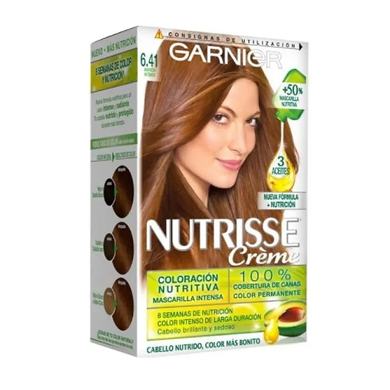 Garnier Nutrisse Crème Colore 6.41 Marrone Intenso — Colorazione permanente capelli