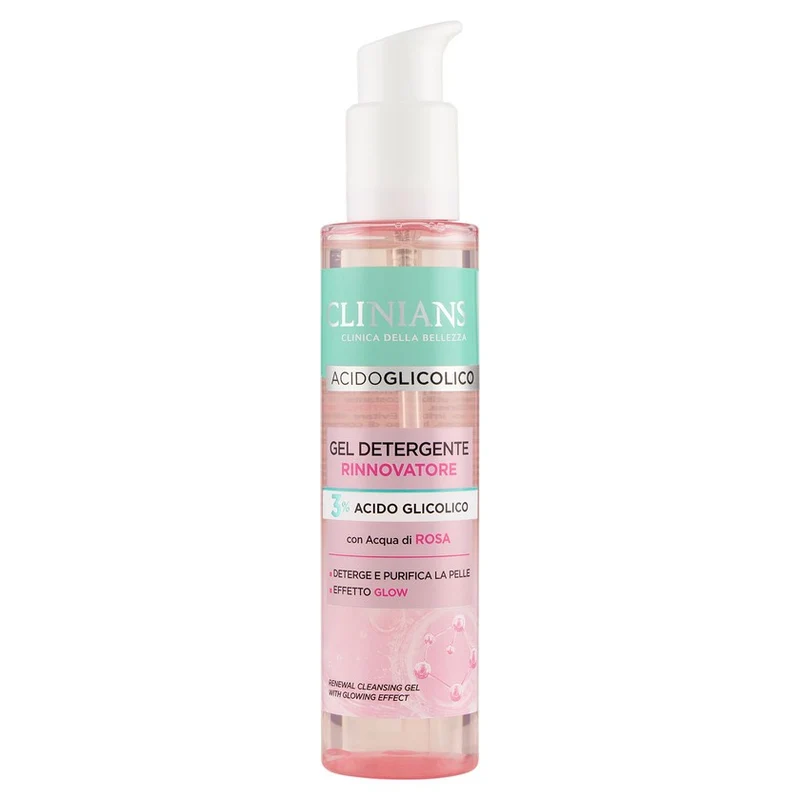 Clinians Acidogliocolico Gel Detergente Rinnovatore 150 ml — Gel detergente viso