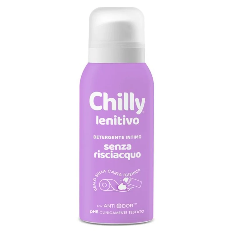 Chilly Detergente Intimo Lenitivo Senza Risciacquo Ph5 Con Anti Odor 100 ml — Igiene intima
