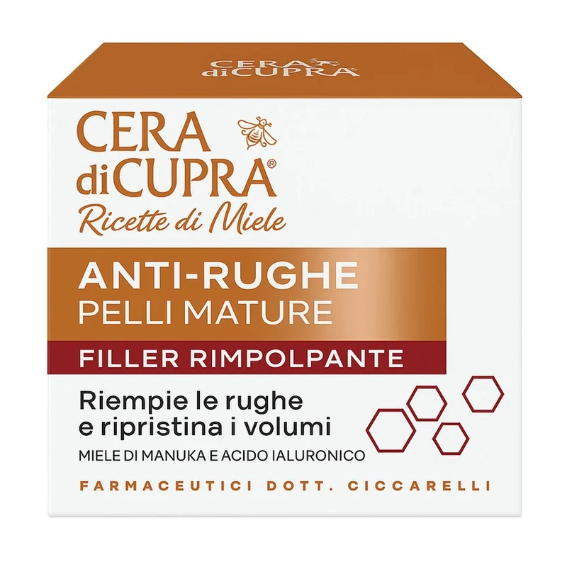 Cera di Cupra Crema Viso Rimpolpante Antirughe Pelli Mature 50 ml — Crema idratante