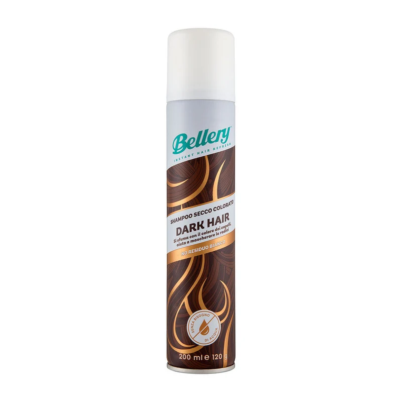 Bellery Shampoo Secco Colorato Dark Hair 200 ml — Shampoo secco