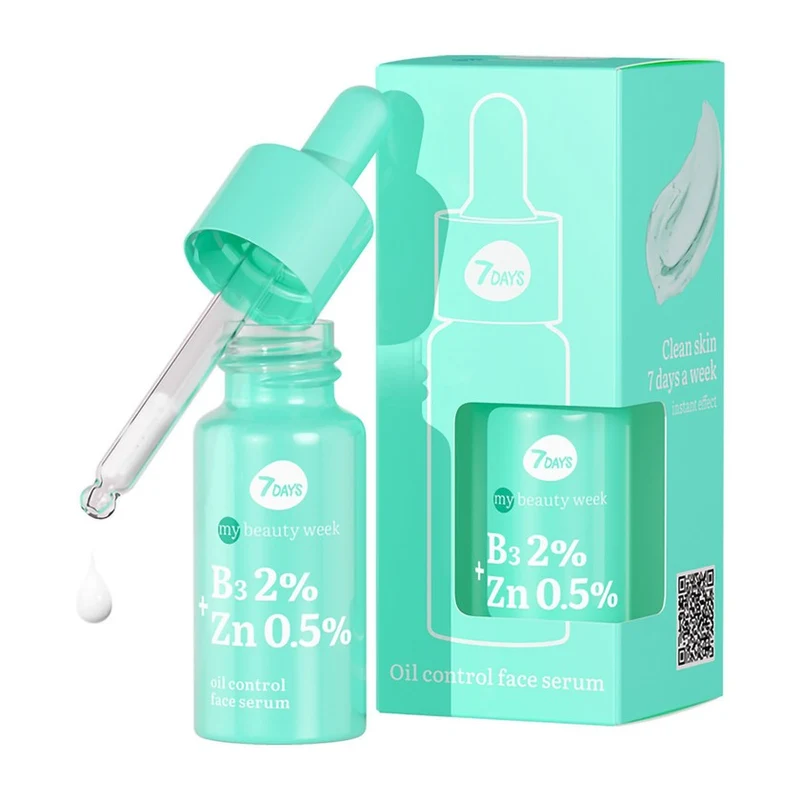7 days My Beauty Week Siero Viso B3+Zn Oil Control 20 ml — Siero viso