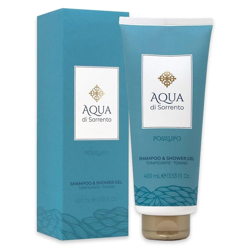 Aqua di sorrento Posillipo Shampoo & Gel Doccia Tonificante 400 ml — Shampoo e gel doccia