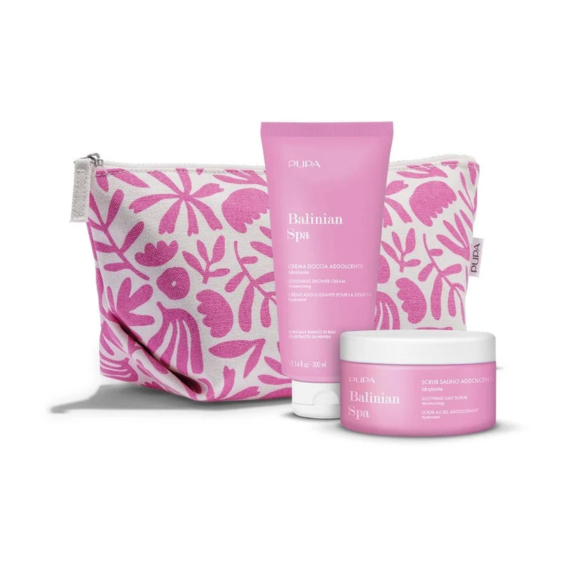 Pupa Balinian Spa Scrub Salino 350g + Crema Doccia 300 ml — Scrub Corpo