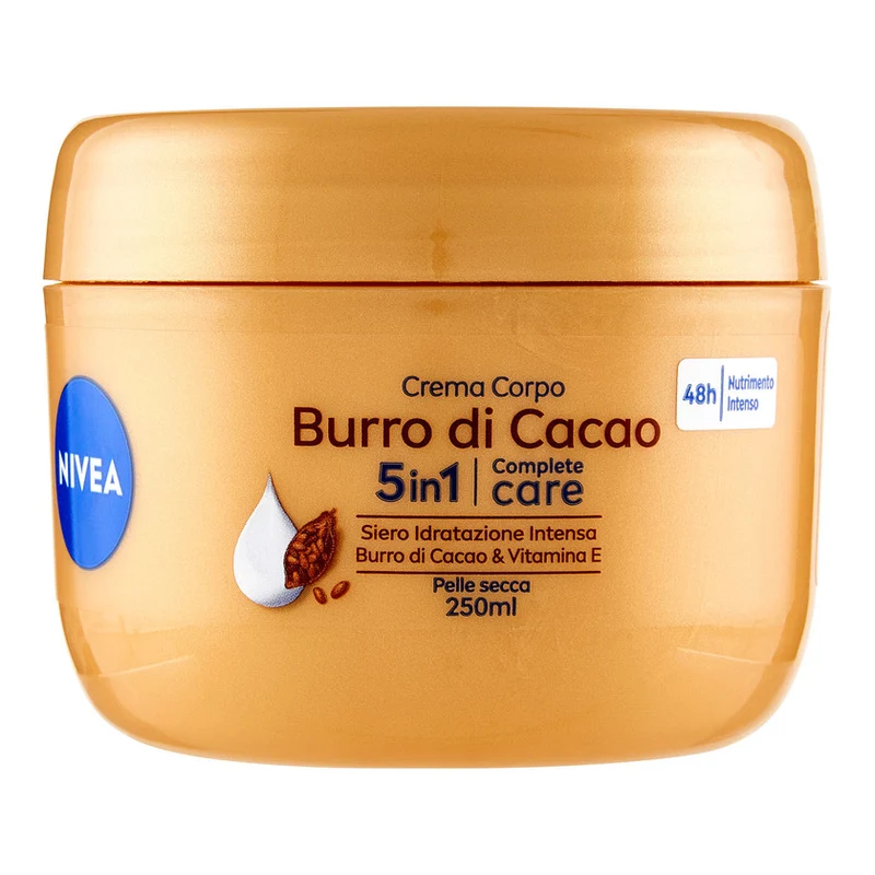 Nivea Crema Corpo Burro Di Cacao Pelle Secca 250 ml — Crema corpo