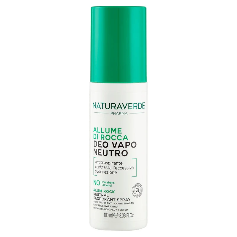 Naturaverde Allume Di Rocca Deo Neutro 100 ml — Deodorante