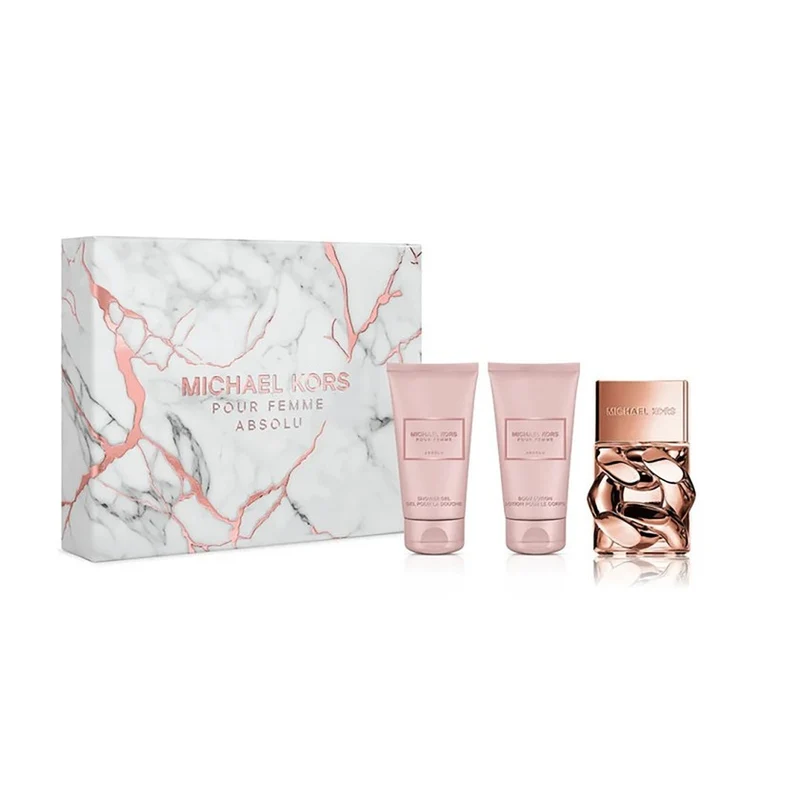 Michael kors Pour Femme Absolu 50ml Con Gel Doccia 50ml E Lozione Corpo 50ml 1 unità — Eau de Parfum