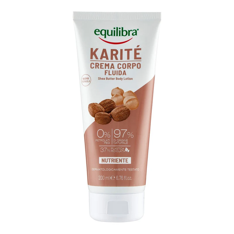 Equilibra Crema Corpo Fluida Nutriente Burro di Karité 200 ml — Crema corpo