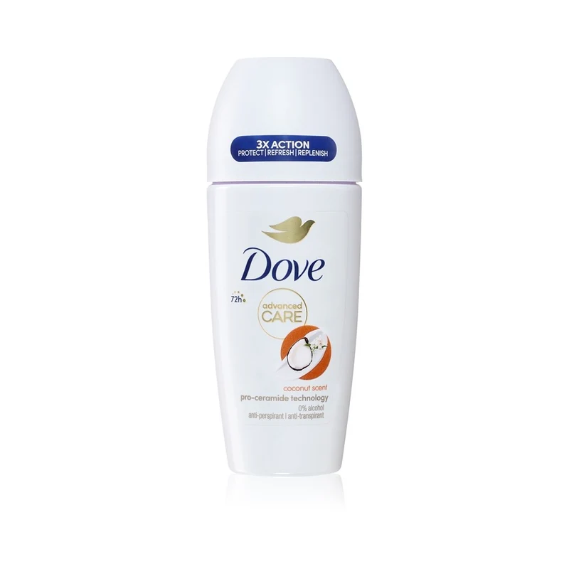 Dove Deodorante Antitraspirante Cocco Idratante Base Vegetale 50 ml — Deodorante antitraspirante