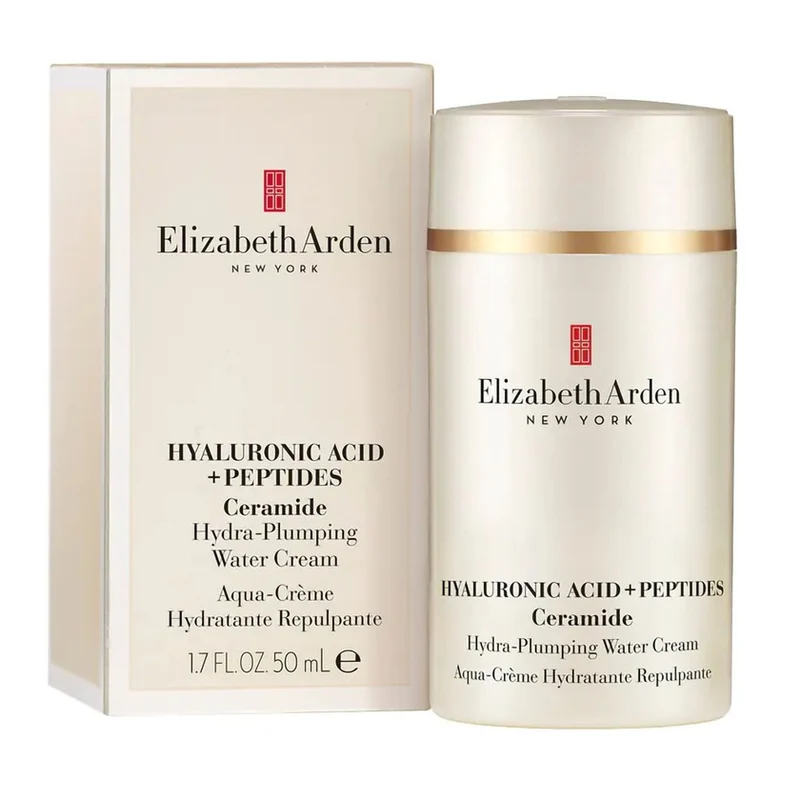 Elizabeth Arden Water Cream Crema Idro-riempitiva All'acido Ialuronico Peptidi 50 ml — Crema viso