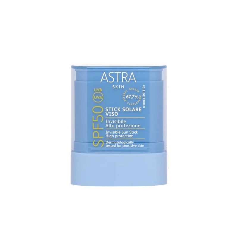 Astra Stick Solare Viso SPF 50 Invisibile 11 gr — Solare stick