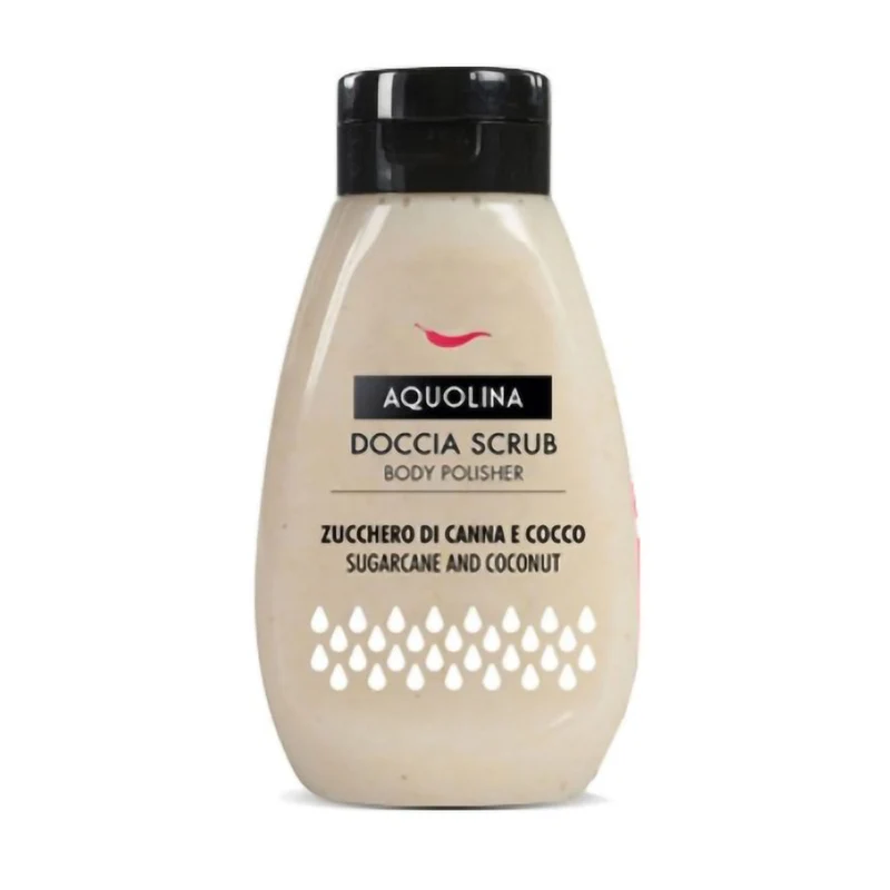 Aquolina Doccia Scrub Zucchero Di Canna E Cocco 300 ml — Scrub doccia