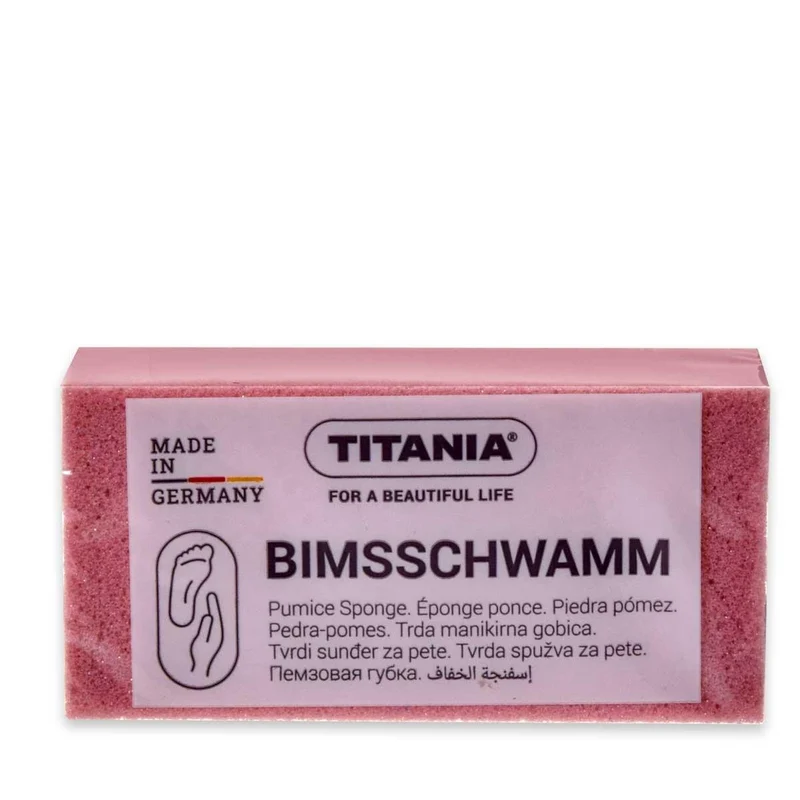 Titania Pomice Spugna Abrasiva Colori Assortiti — Spugna pomice per piedi