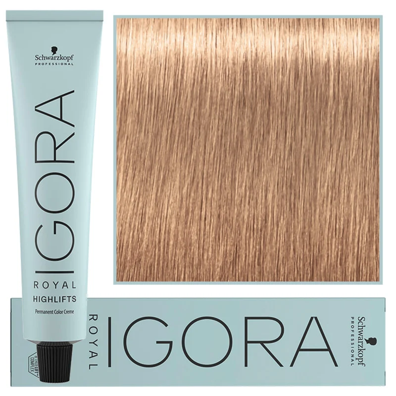 Schwarzkopf Professional Igora Royal Highlifts Decolorante 10-49 Biondo Ultra Beige Violetto 60ml — Tinta per capelli