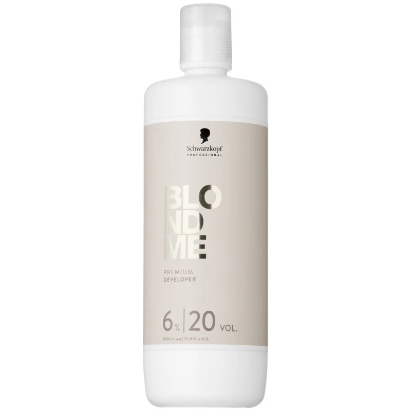 Schwarzkopf BlondMe Premium Rivelatore 6% 20 Vol 1000 ml — Ossidante