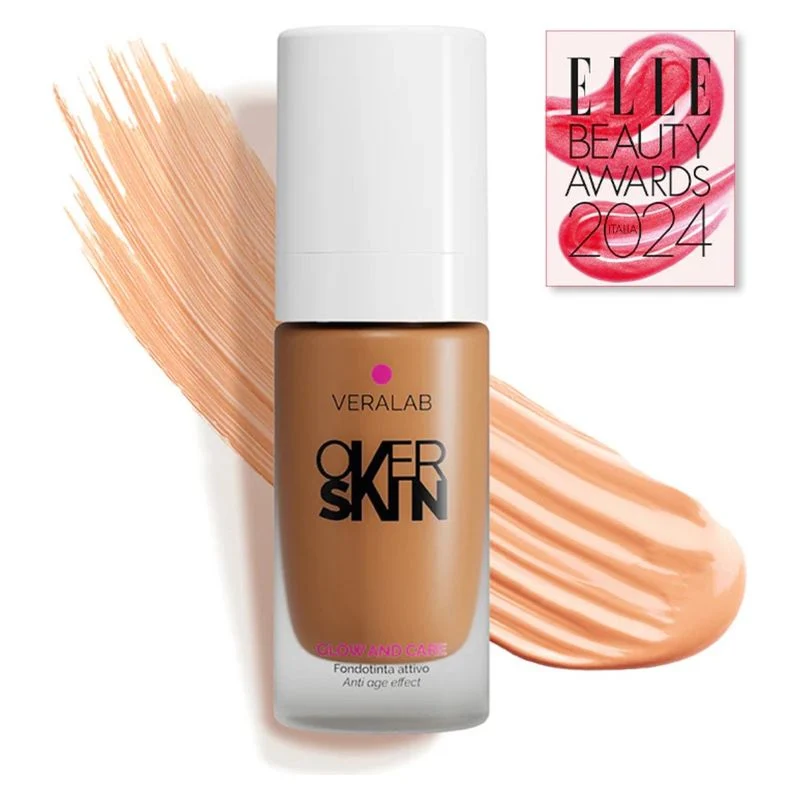 Overskin Glow And Care Fondotinta 10 Cinnamon 30 ml — Fondotinta