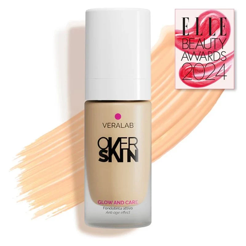 Overskin Glow And Care Fondotinta Attivo 05 Ecru 30 ml — Fondotinta