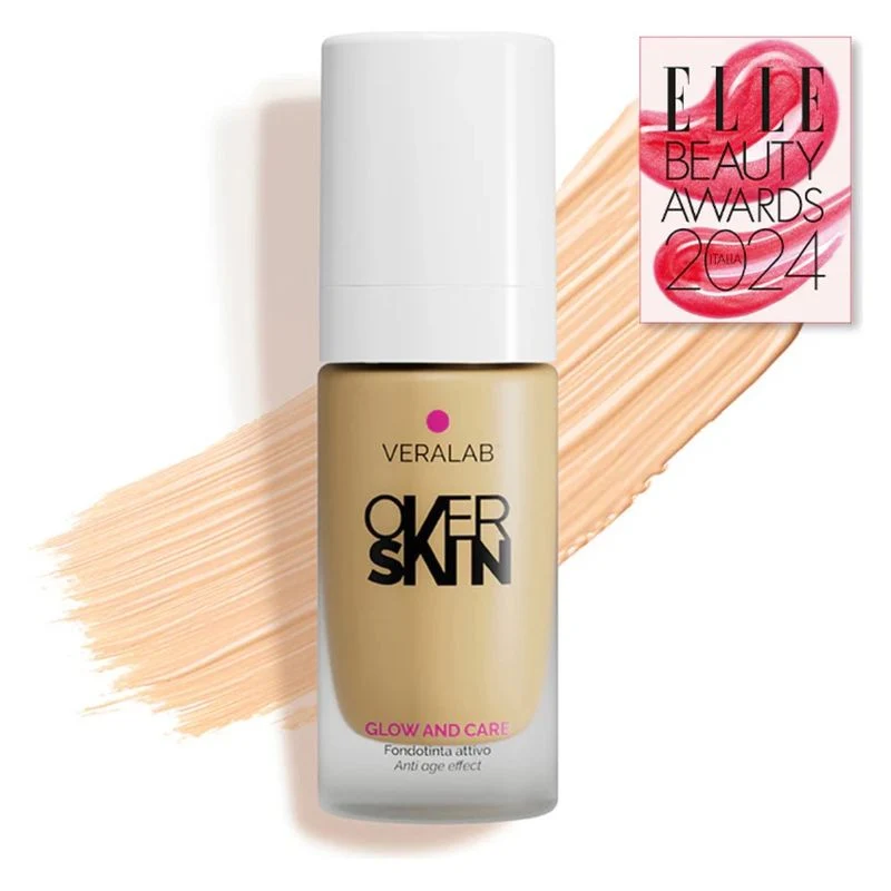 Overskin Glow And Care Fondotinta Attivo 06 Beige 30 ml — Fondotinta