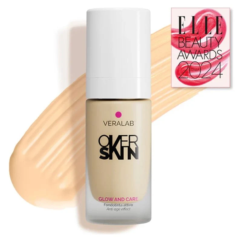Overskin Glow And Care Fondotinta Attivo 03 Vanilla 30 ml — Fondotinta