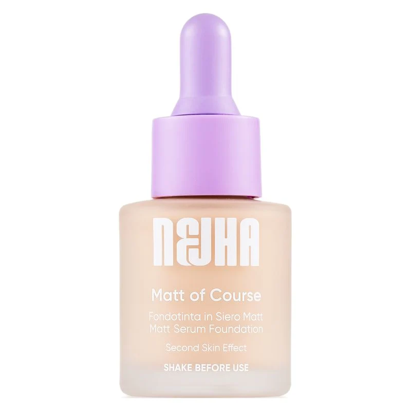 Nejha Matt Of Course Fondotinta Matt P06 Caramel 18 ml — Fondotinta