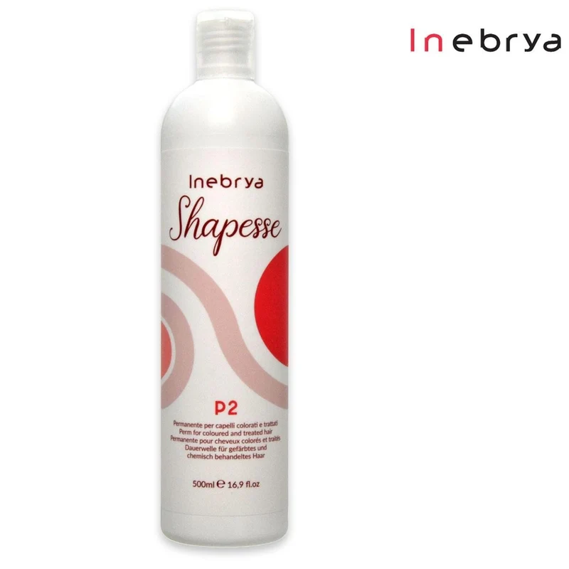 Inebrya P2 Permanente Capelli Colorati e Trattati 500 ml — Permanente capelli