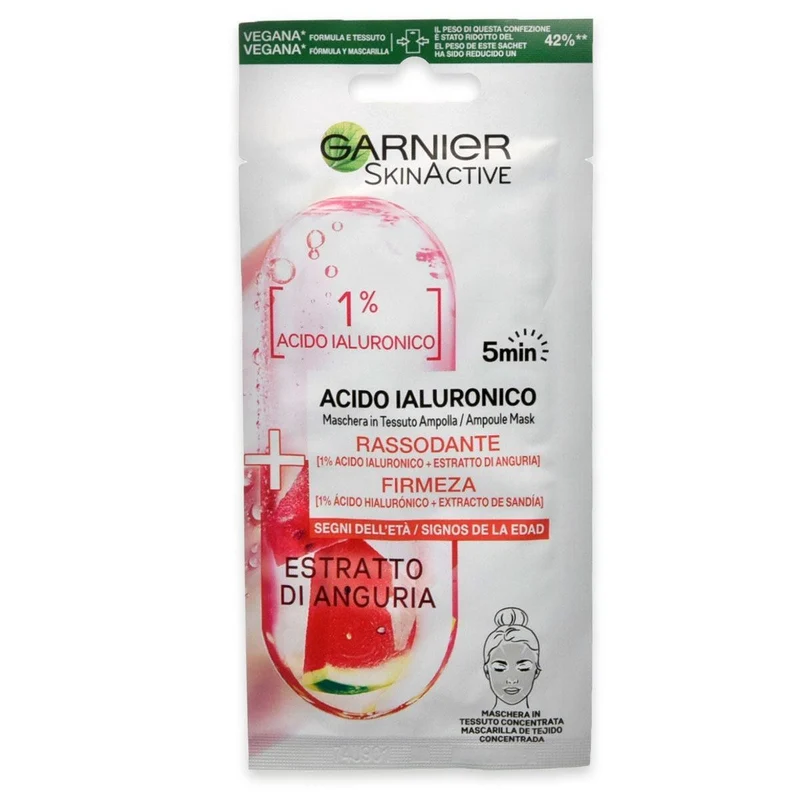 Garnier Skin Active Maschera Ampolla Acido Ialuronico — Maschera Viso