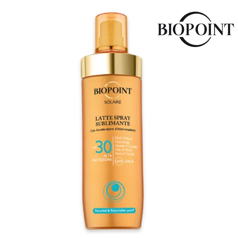 Biopoint Latte no gas SPF 30 250ml — Solare