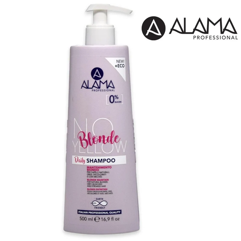 Alama Shampoo Antigiallo Capelli Biondi 500 ml — Shampoo