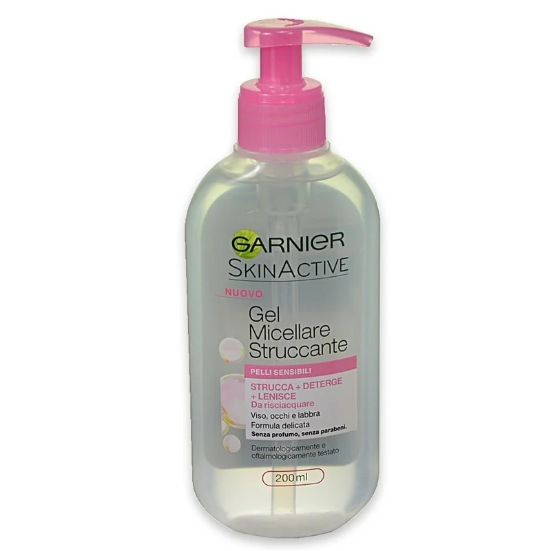 Garnier Skin Active Gel Micellare Struccante 200 ml — Struccante