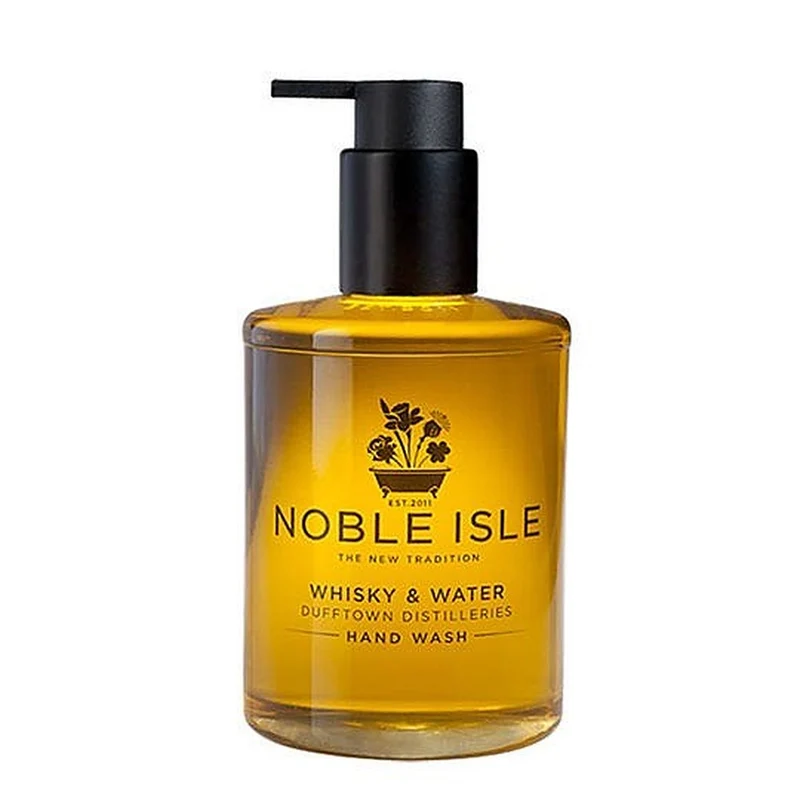 Noble Isle Whisky & Water Sapone liquido mani — Sapone liquido