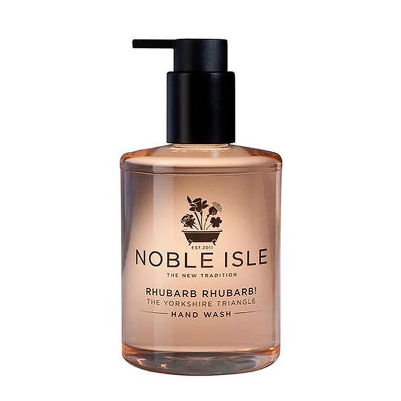 Noble Isle Rhubarb Rhubarb! Detergente mani — Sapone liquido