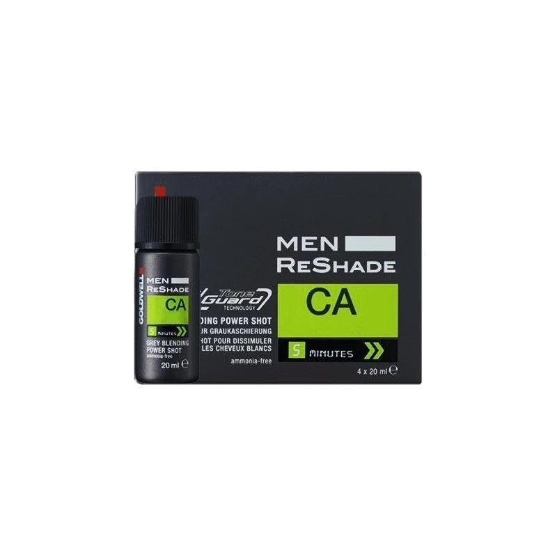 Goldwell Men Reshade 4Ca Cool Ash Castano Medio 4x20ml — Tinta capelli uomo