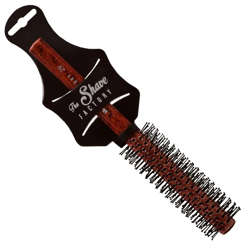 The shave factory Pennello rotondo 29 con rullo — Spazzola rotonda